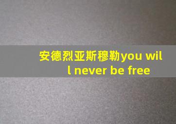 安德烈亚斯穆勒you will never be free